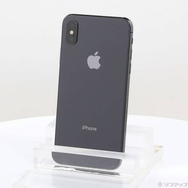 〔 品〕 iPhoneX 64 GB スペースグレイ MQAX 2 J A SIMフリー 297