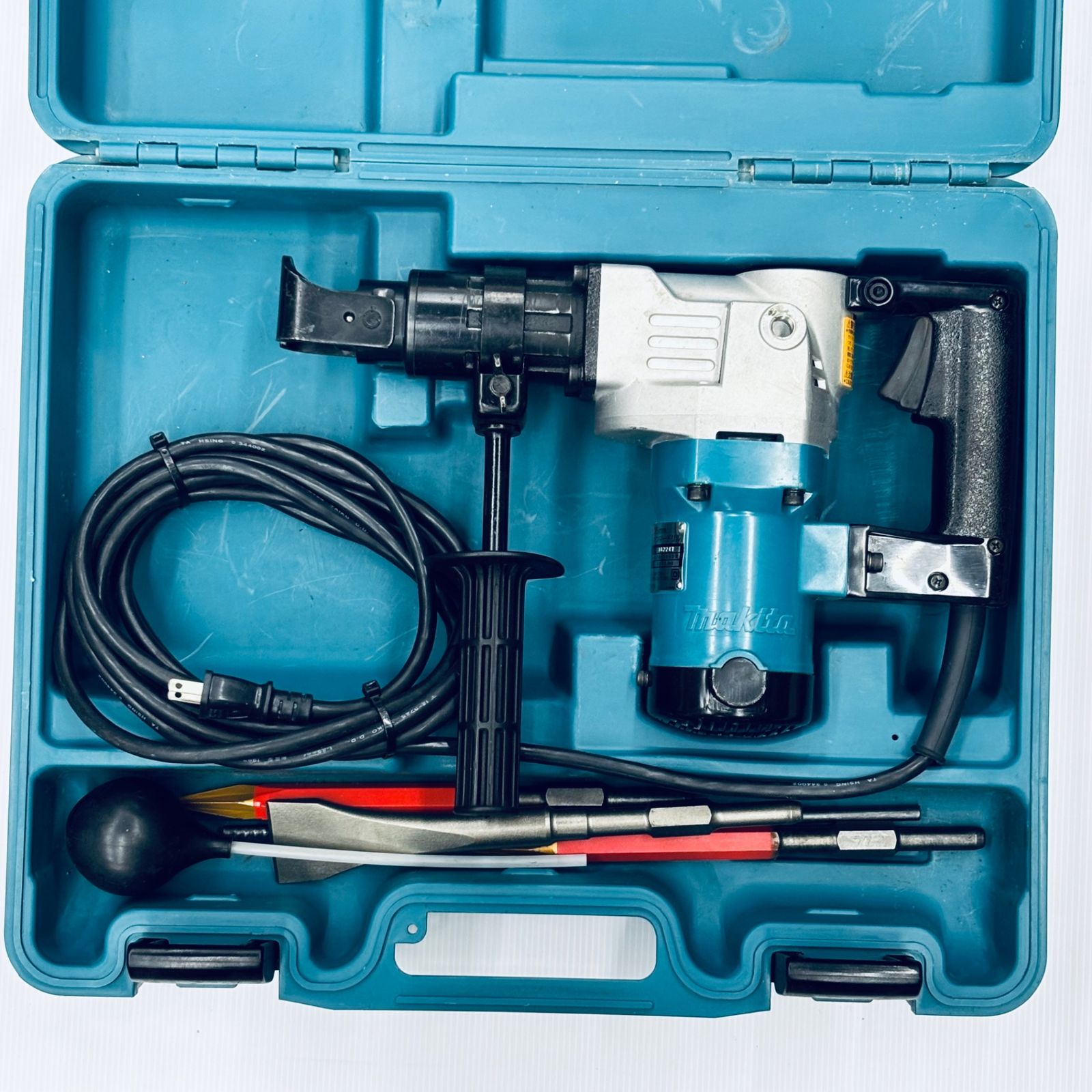程度良好 マキタ makita 35 mm ハンマードリル ハンマドリル HR 3520 ケース ブルポイント チゼル付き