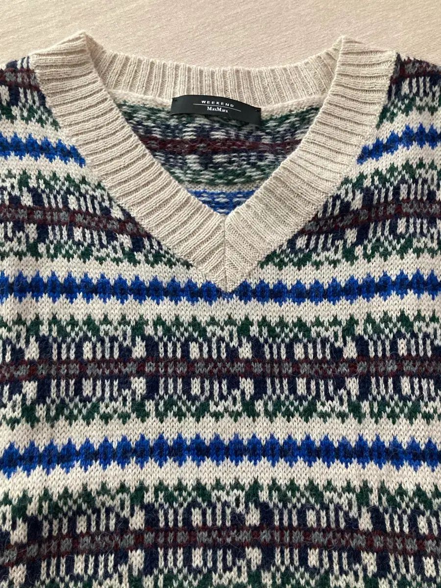 MAX MARA マックスマーラ リネン ニット ベスト