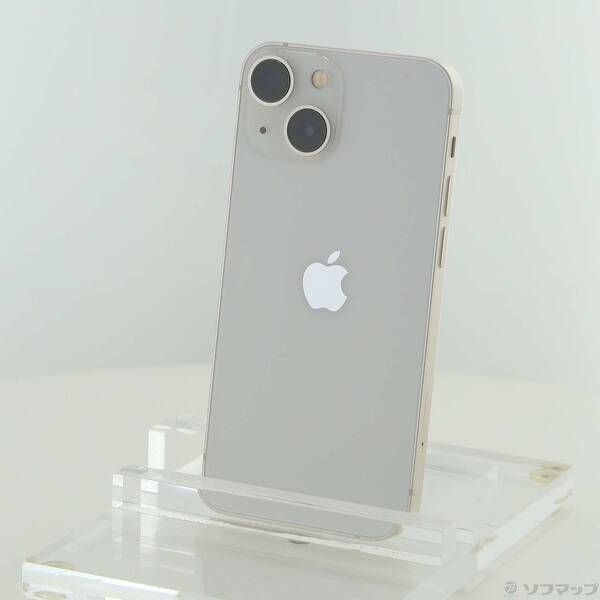 〔 品〕 iPhone 13 mini 128 GB スターライト MLJE 3 J A SIMフリー 269