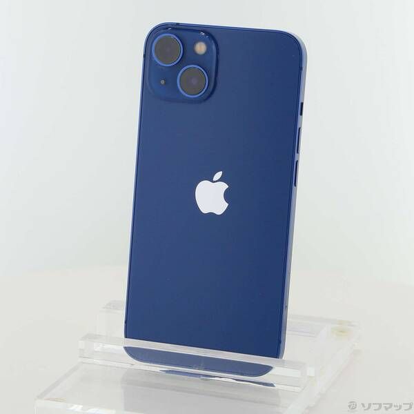 〔 品〕 iPhone 13 128 GB ブルー MLNG 3 J A SIMフリー 349