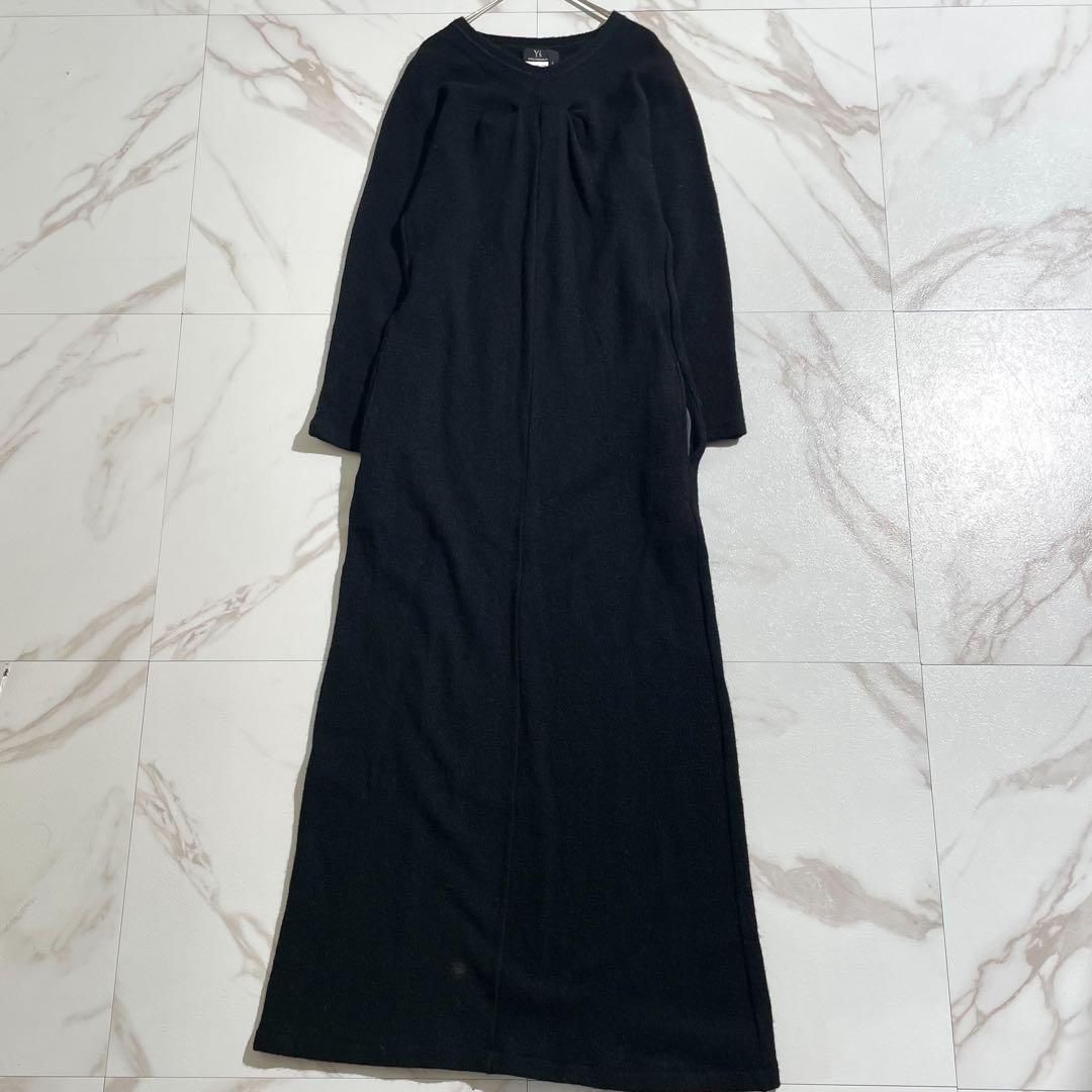 美品 Y's ワイズ Yohji Yamamoto ヨウジヤマモト ウールニット マキシ