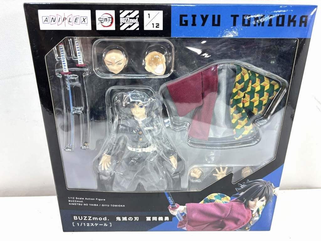 s25t-0968y【】【開封済み】BUZZmod. バズモット 鬼滅の刃 富岡義勇 1