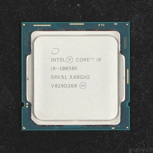 〔 品〕 Core i 9 10850 K 〔3.6 GHz LGA 1200〕 297