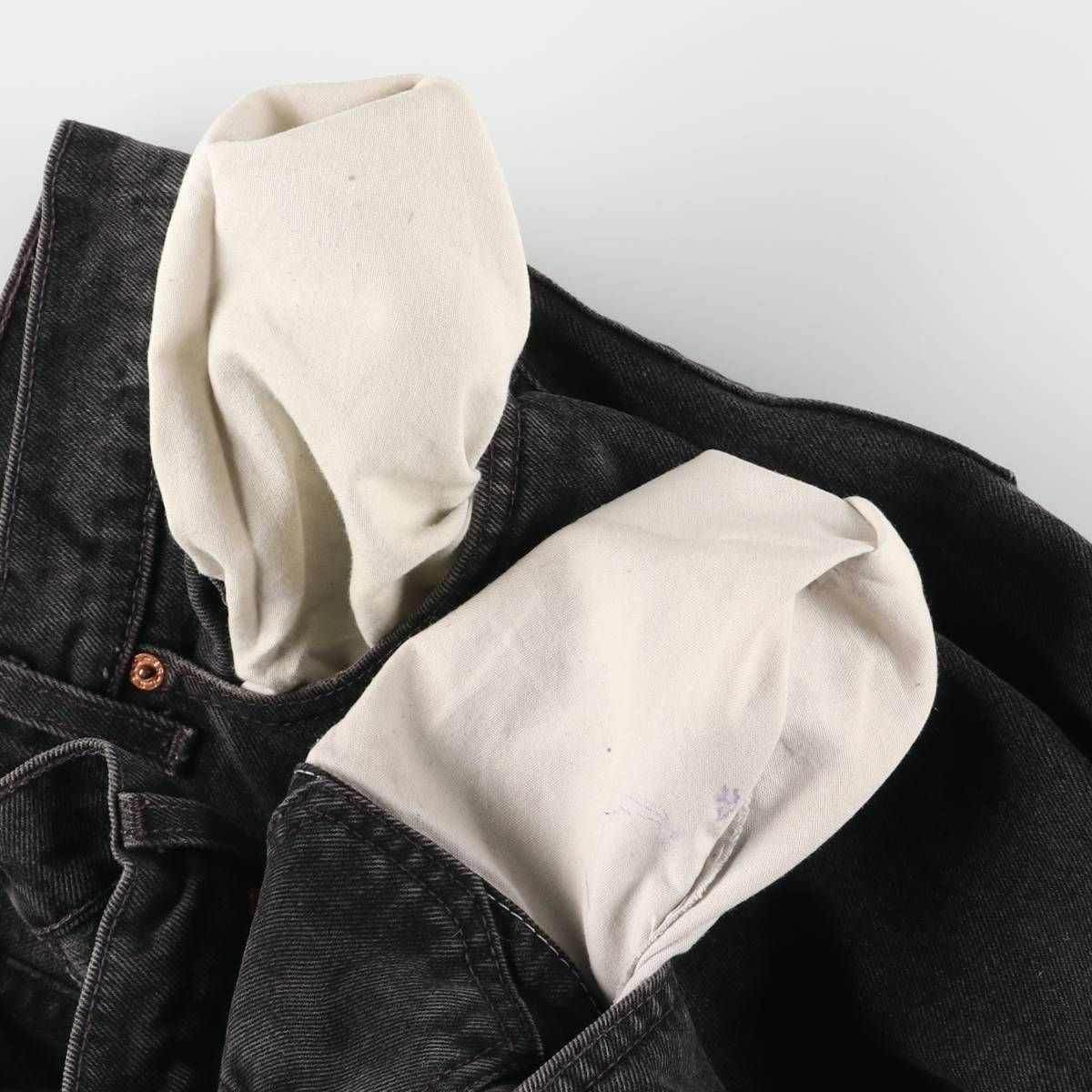 テーパードデニムパンツ メンズw