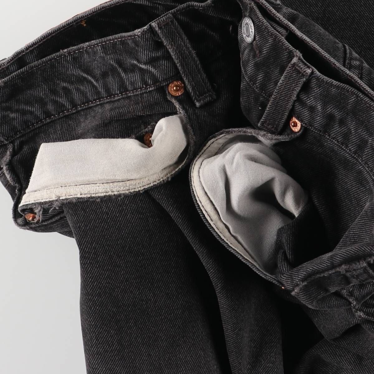 テーパードデニムパンツ メンズw