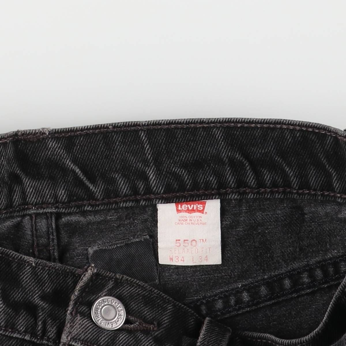 テーパードデニムパンツ メンズw