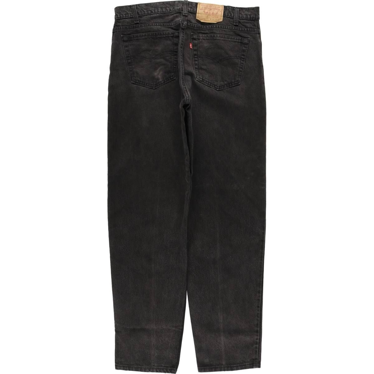 古着 90年代 リーバイス Levi s 550 0260 ブラックデニム テーパードデニムパンツ メンズw 34相当 ヴィンテージ evb 030871