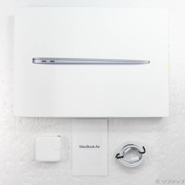 〔中古品〕 MacBook Air 13.3-inch Late-2020 MGN63J／A Apple M1 8コアCPU_7コアGPU 16GB SSD256GB スペースグレイ 〔15.7 Sequoia〕【258】 Air MacBook 13.3-inch 1300&frasl;13.3 ★中古品★ 256GB
