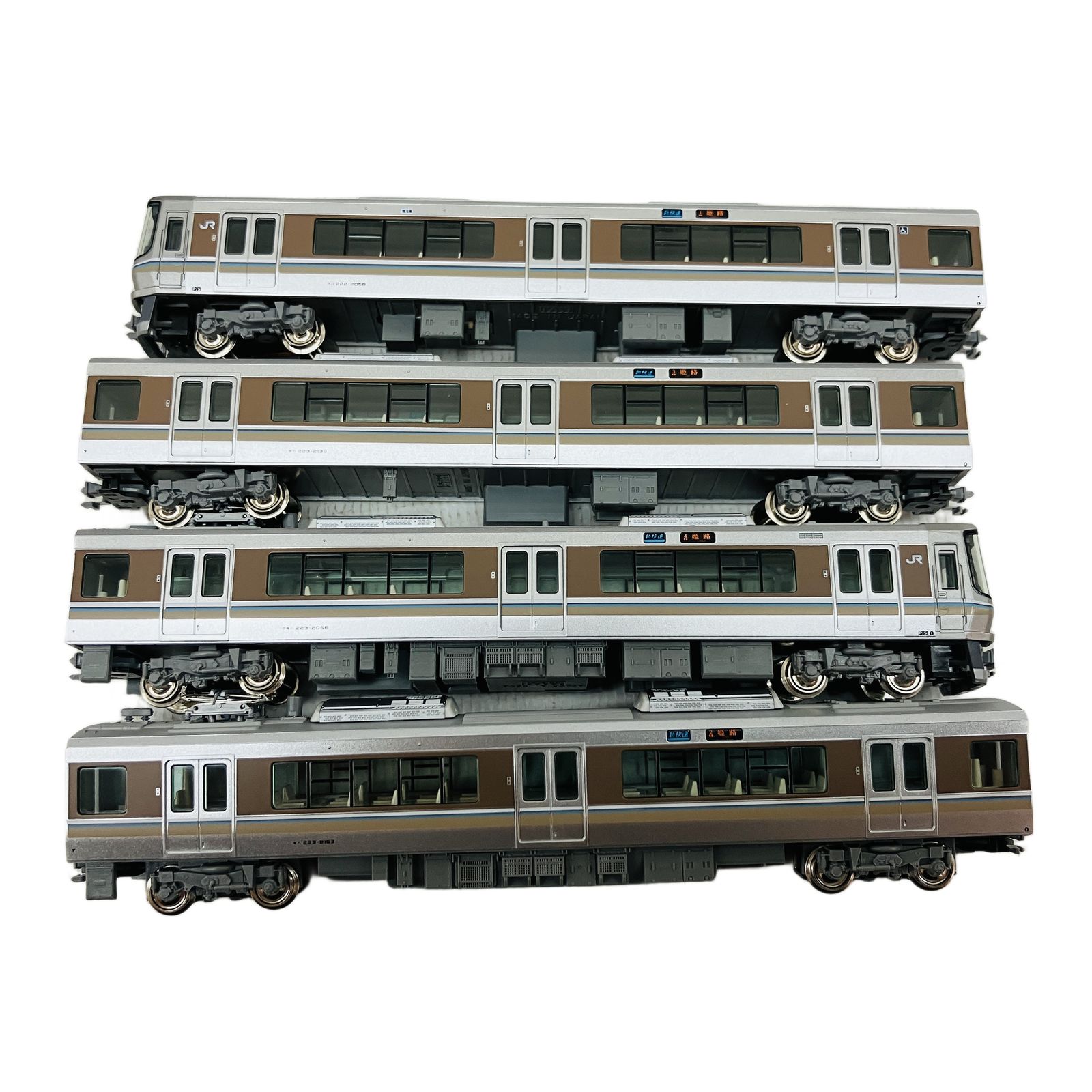 KATO 223系 2000番台 新快速 4両セット 鉄道模型 Nゲージ カトー 中古