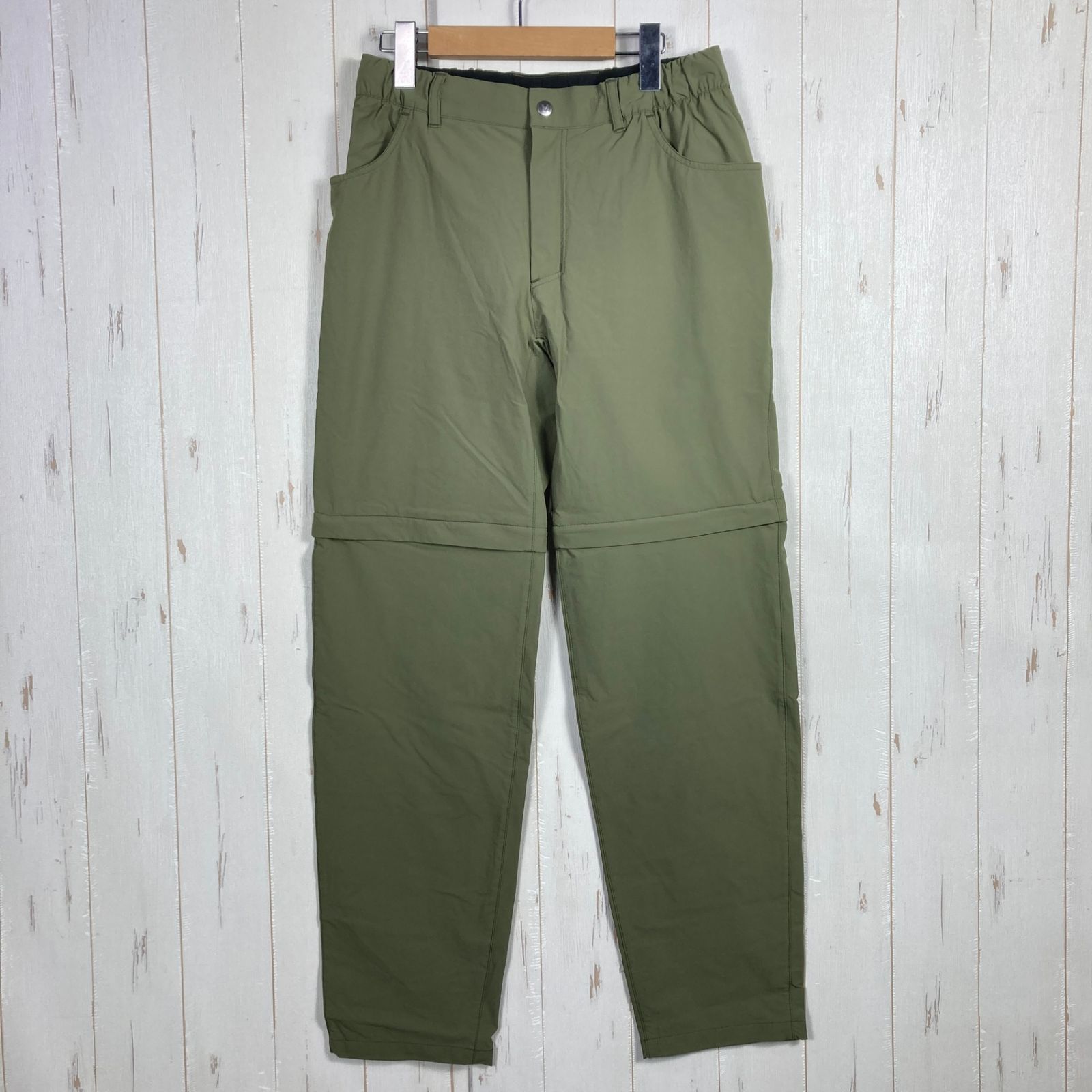 Men s グリーン系 Millet ミレー マウンテン ストレッチ ジップオフパンツ Mountain Stretch Zip-Off Pants ナイロン ウェア ボトムス コンバーチブルパンツ z コン