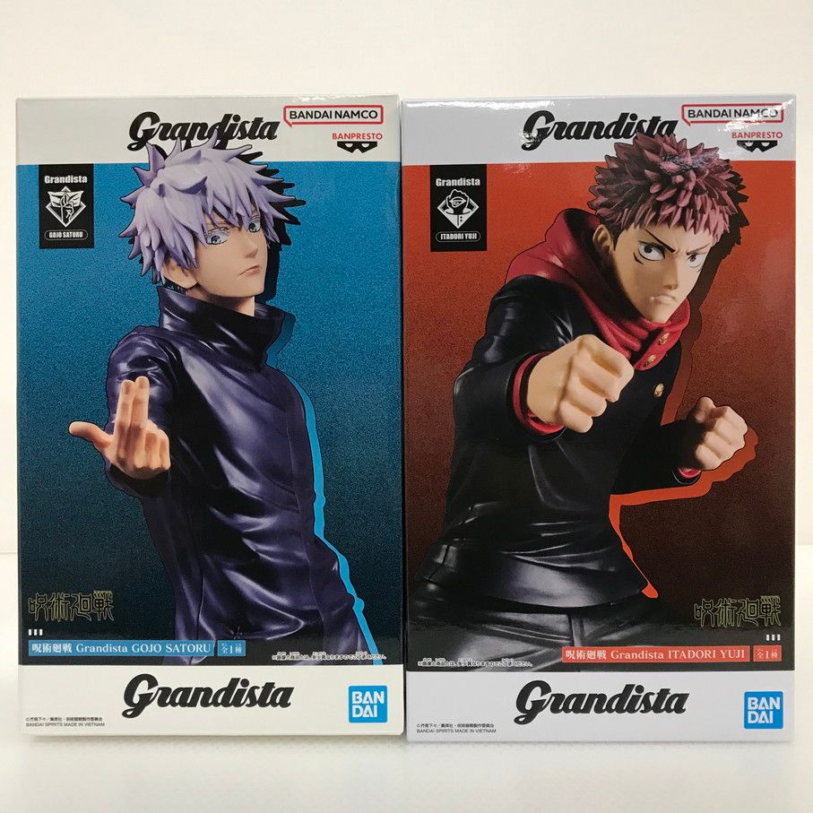 呪術廻戦　Grandista　五条悟　虎杖悠仁　フィギュア8体セット 084 未開封 呪術廻戦 Grandista 五条悟 虎杖悠仁 フィギュア2体セット