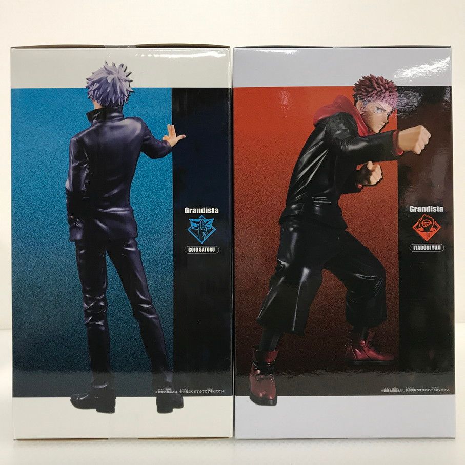 呪術廻戦　Grandista 五条悟　虎杖悠仁　フィギュア　まとめ売り 084 未開封 呪術廻戦 Grandista 五条悟 虎杖悠仁 フィギュア2体セット