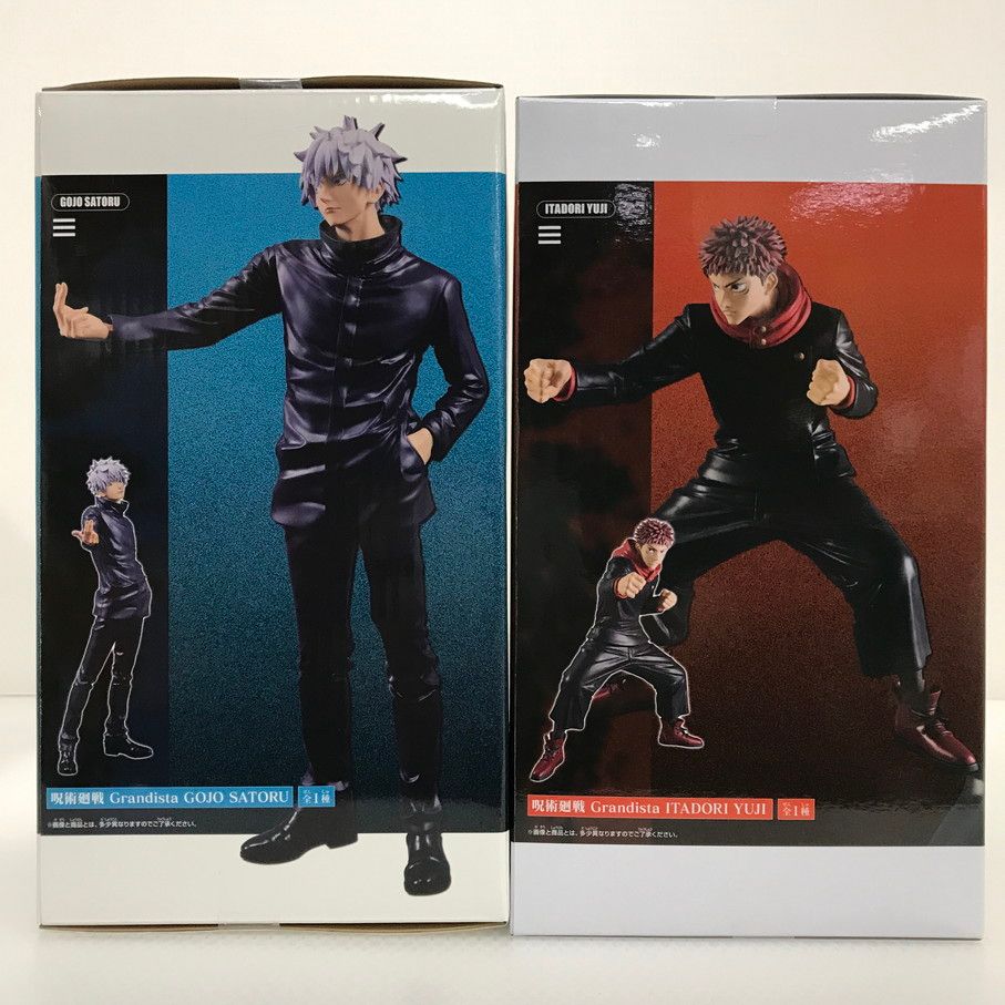 呪術廻戦　Grandista 五条悟　虎杖悠仁　フィギュア　まとめ売り 084 未開封 呪術廻戦 Grandista 五条悟 虎杖悠仁 フィギュア2体セット
