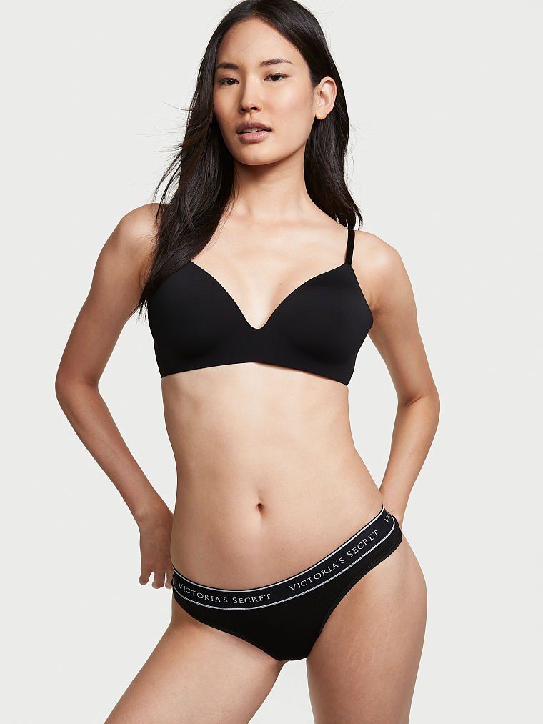 F68 VICTORIA'S SECRET ヴィクトリア シークレット ロゴ コットン