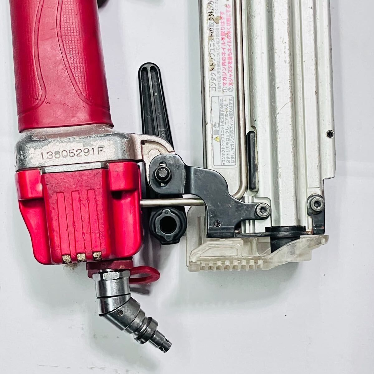  動作良好 MAX マックス 高圧 55 mm フィニッシュネイラ HA SF 1 D 本体のみ 交換パーツあり 釘打機 エアーツール