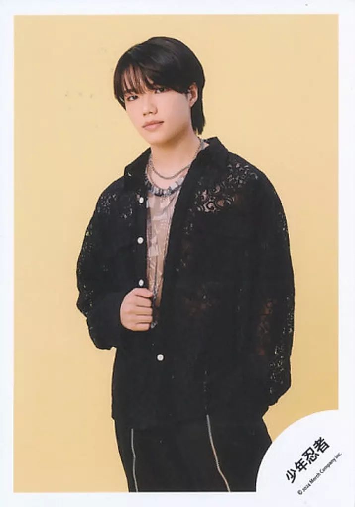 中古】生写真(STARTO) 少年忍者/瀧陽次朗/膝上/Seasonal Photo ～Rainy