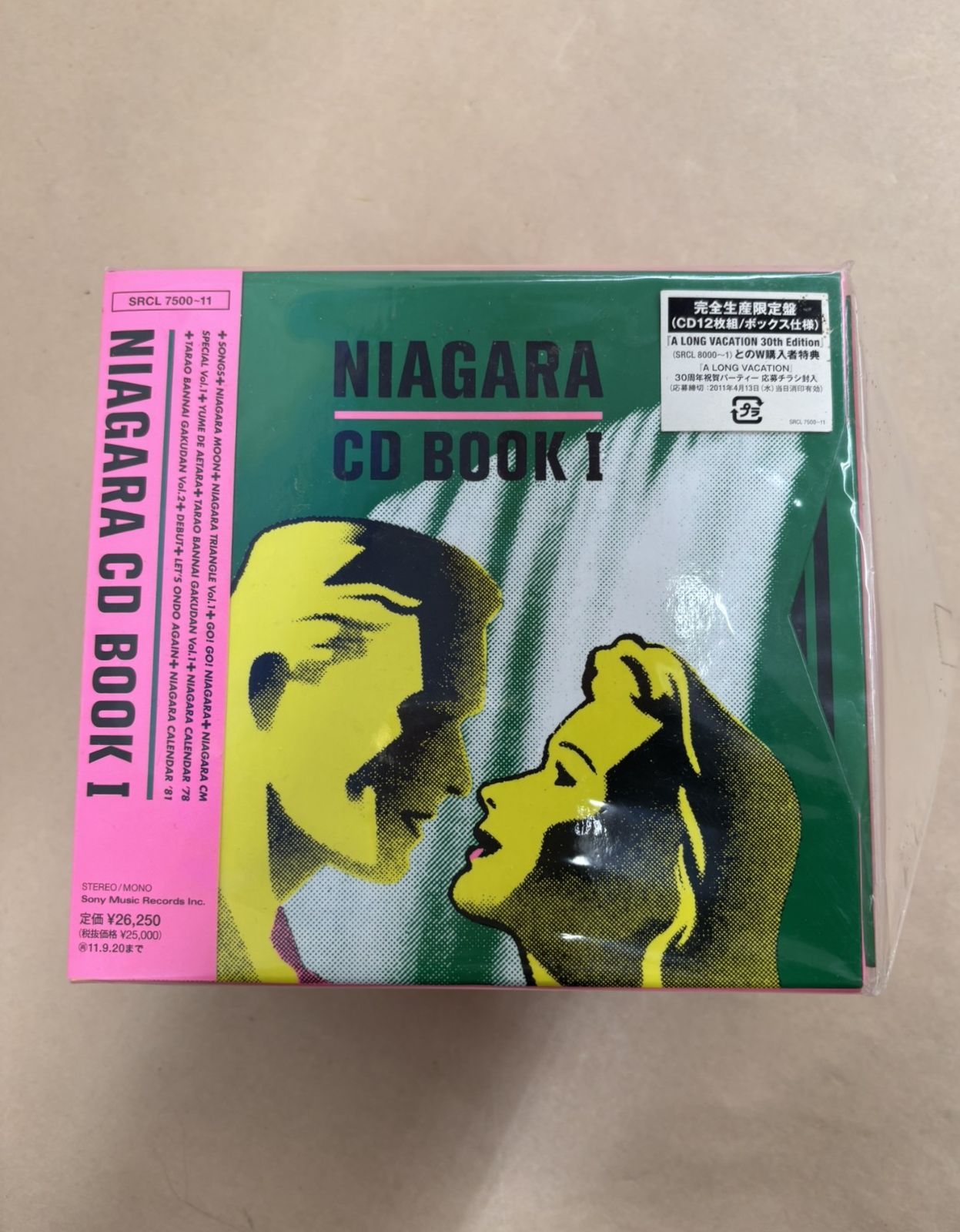 大瀧詠一 NIAGARA CD BOOK 1 CD12枚組 / ボックス仕様 【M3720-003
