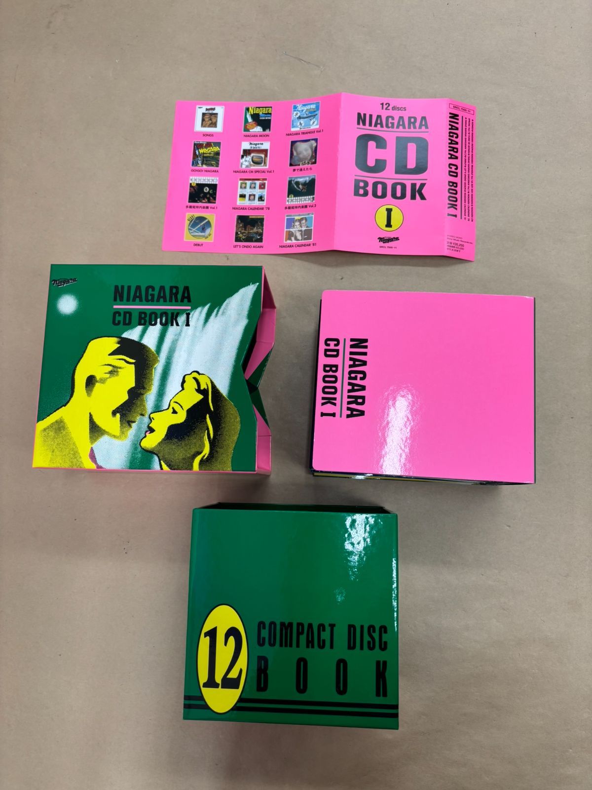 大瀧詠一 NIAGARA CD BOOK 1 CD12枚組 / ボックス仕様 【M3720-003