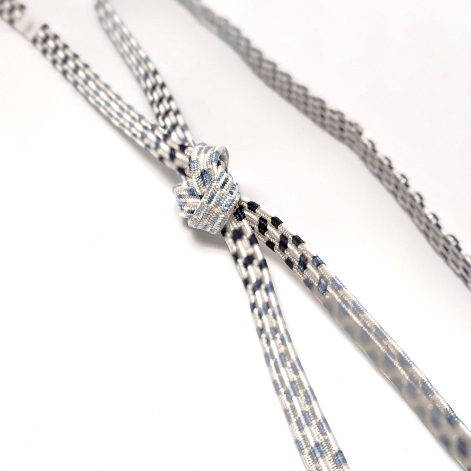 帯締め 渡敬 貝の口 亀甲 段ぼかし 手組み より房 0237