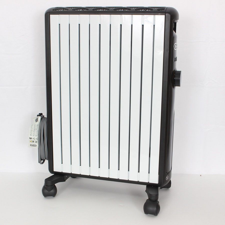 デロンギ マルチダイナミックヒーター MDHS15-BK ピュアホワイト+