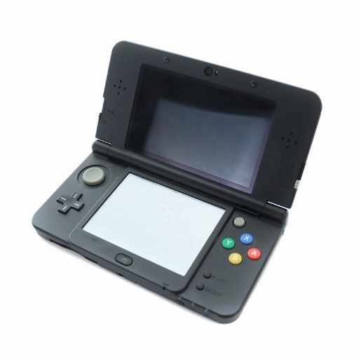 ニンテンドー Nintendo 3 DS ゲーム機 本体 ロゴ 通電 黒 マットブラック XZ GY 37