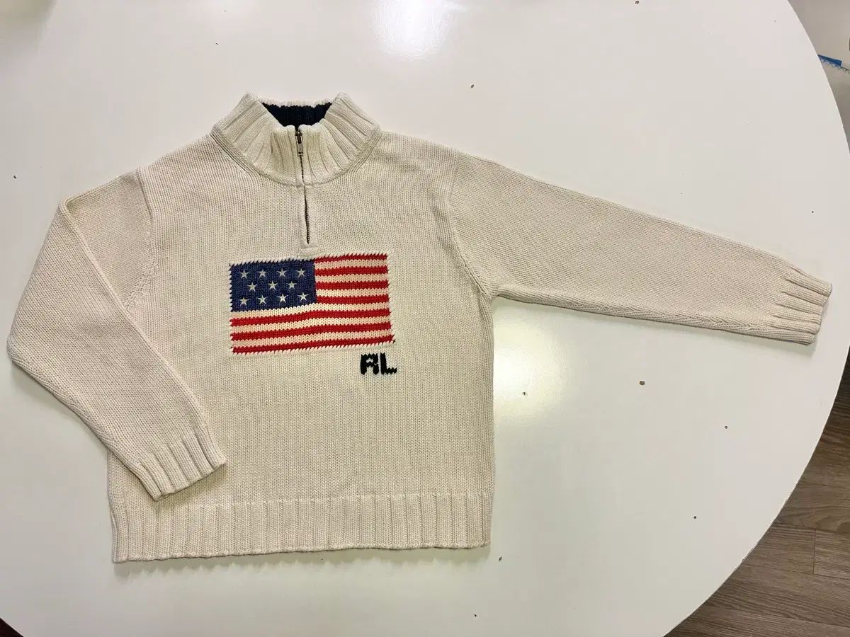 ポロラルフローレン コットン 星条旗 ニット セーター サイズ 6