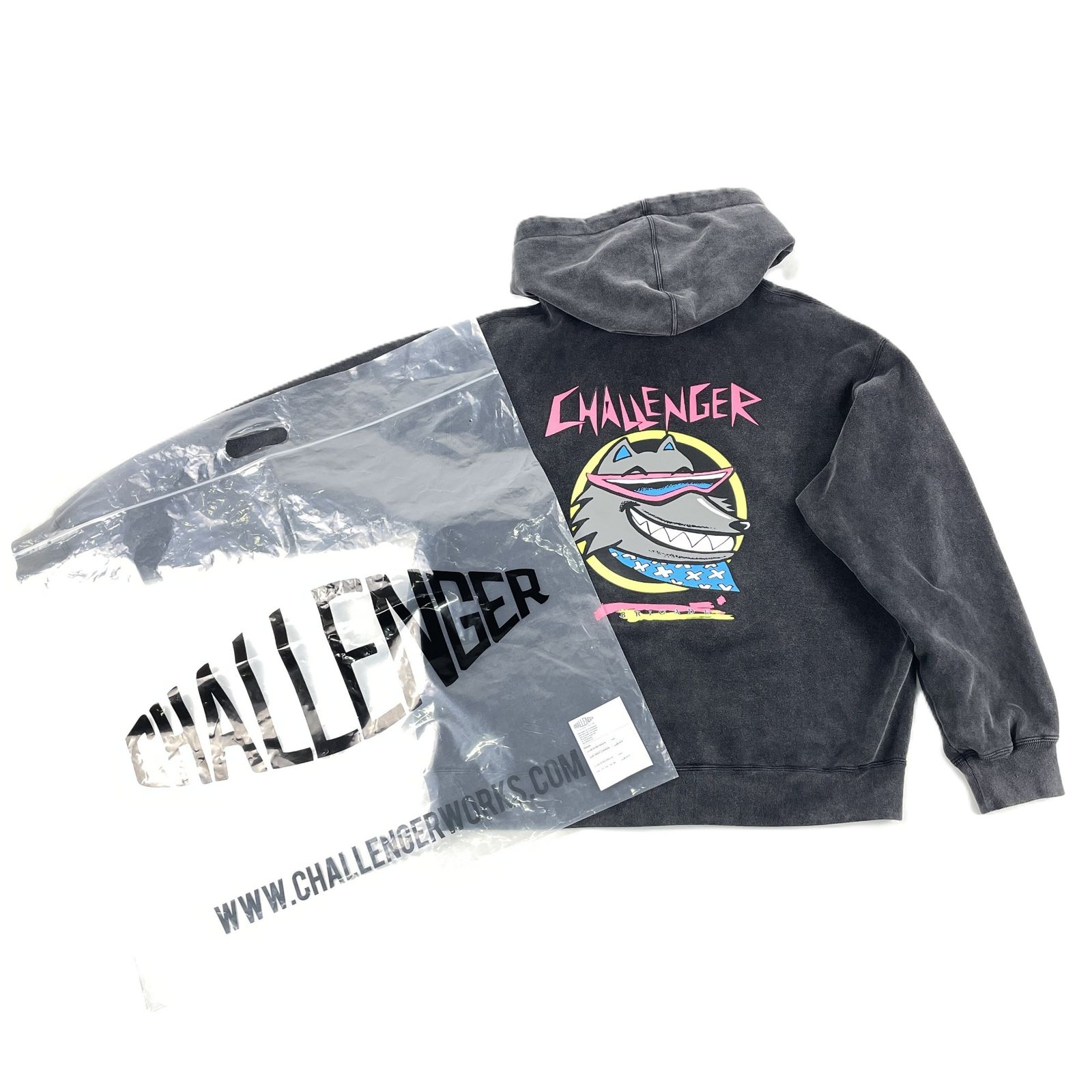 CHALLENGER⁄PULLOVER LOGO FLEECE（OLIVE）［プルオーバーロゴフリース 