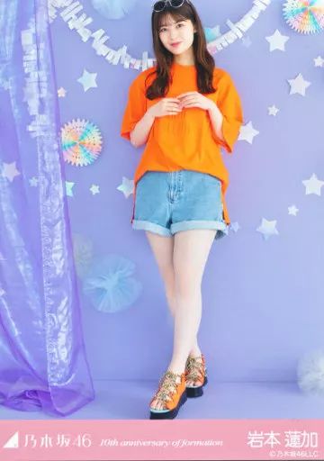 中古】生写真(乃木坂46) 岩本蓮加/全身・「10周年記念」/「10th