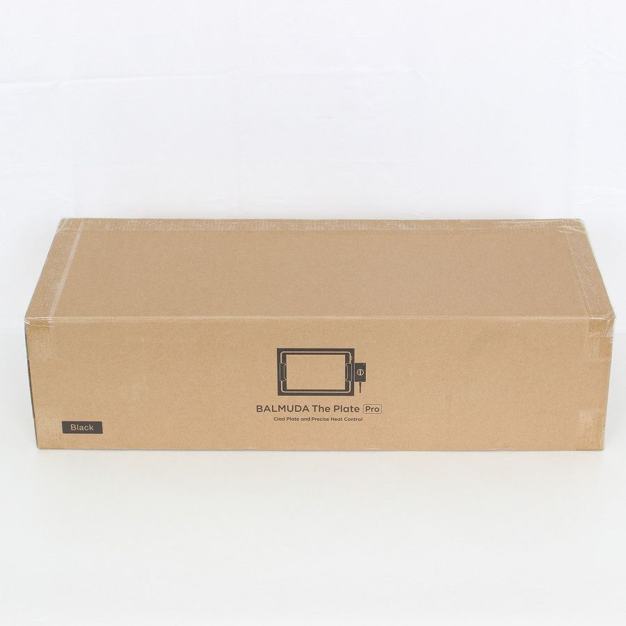新品未開封】BALMUDA The Plate Pro K10A-BK ブラック ホットプレート 