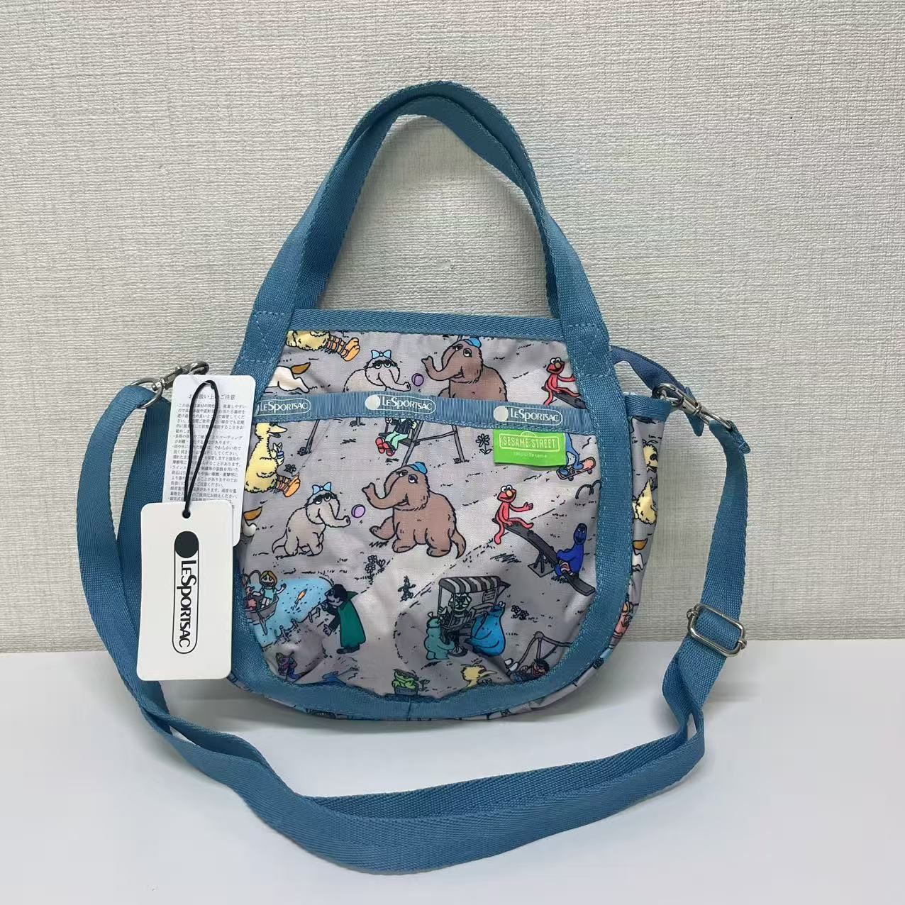 レスポートサック 2way ショルダーバッグ セサミストリート - メルカリ