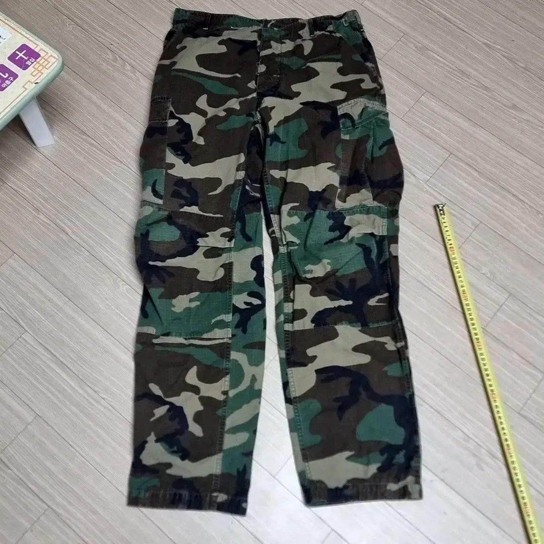 ミリタリー カーゴ ズボン カモフラージュ ミディアム
