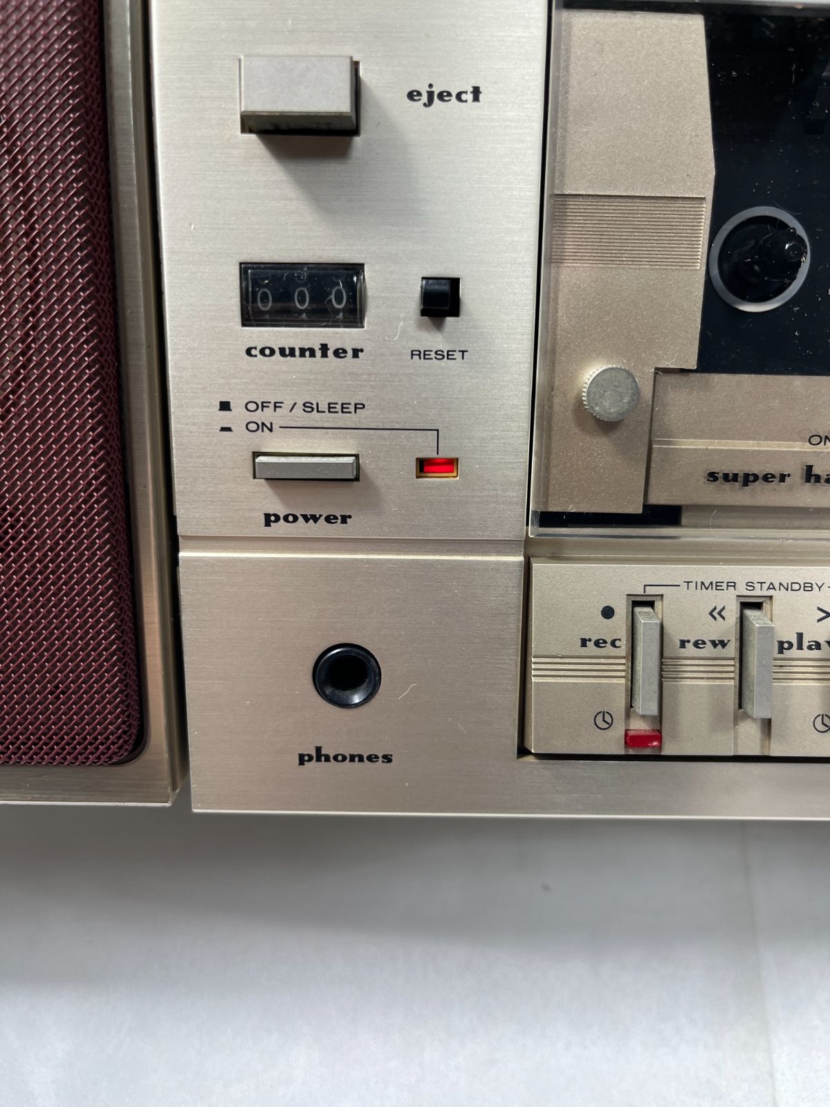 ジャンク】 marantz/マランツ ラジカセ CRS-6820 ジャンク品 marantz