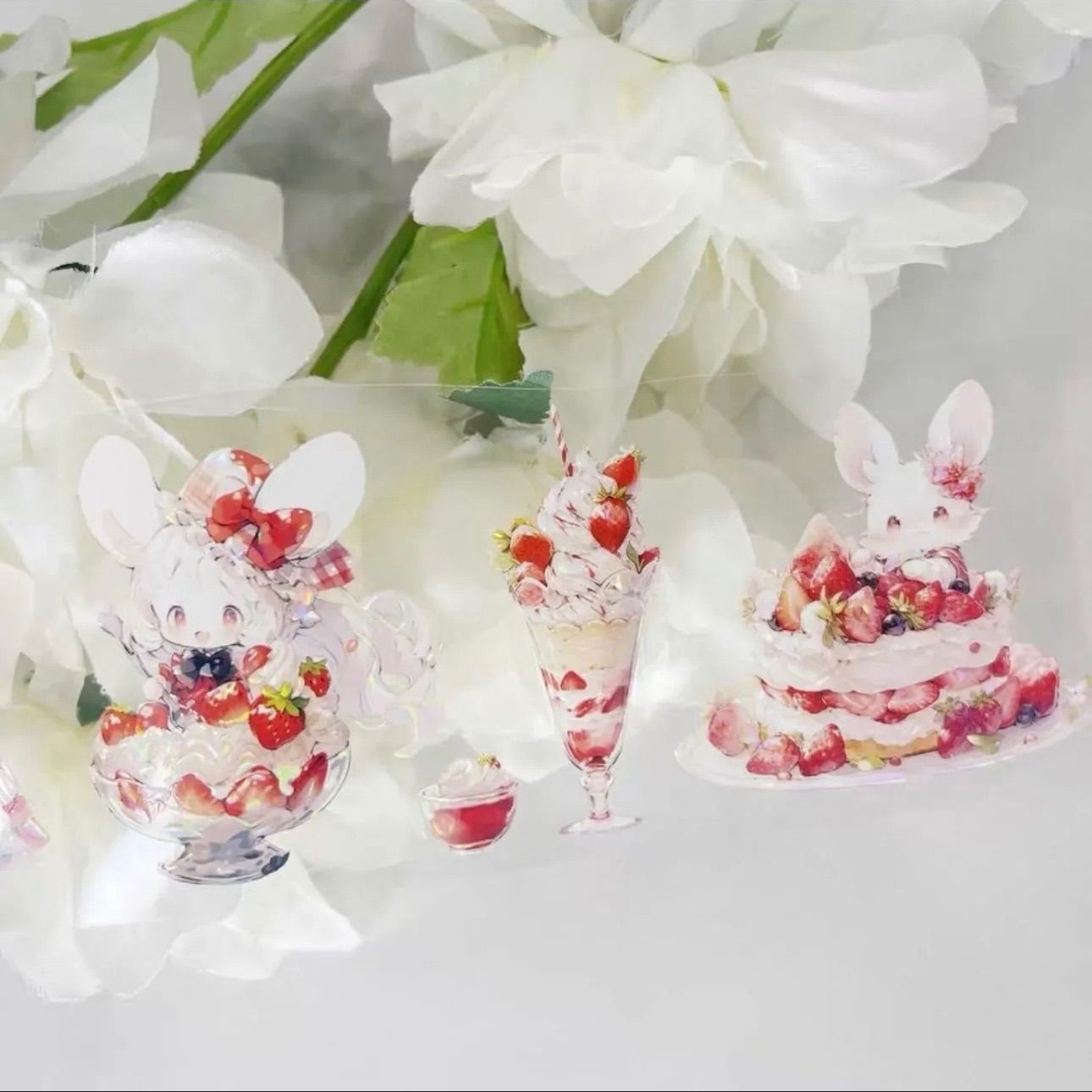 海外マステ ウサギ