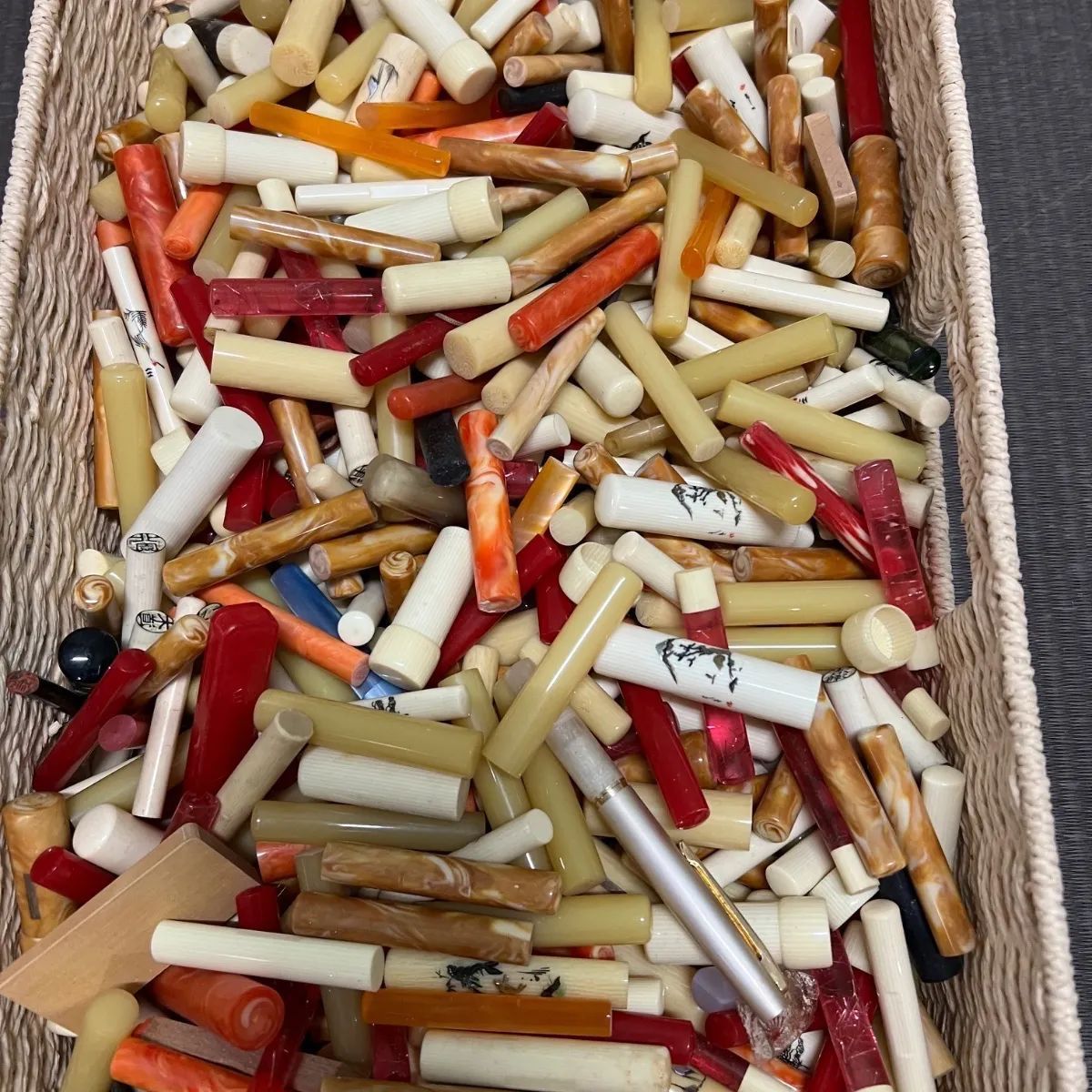 ︎ 印材 まとめ 各種 5 kg 印鑑材料 判子 制作材料 多目的 M-1 a