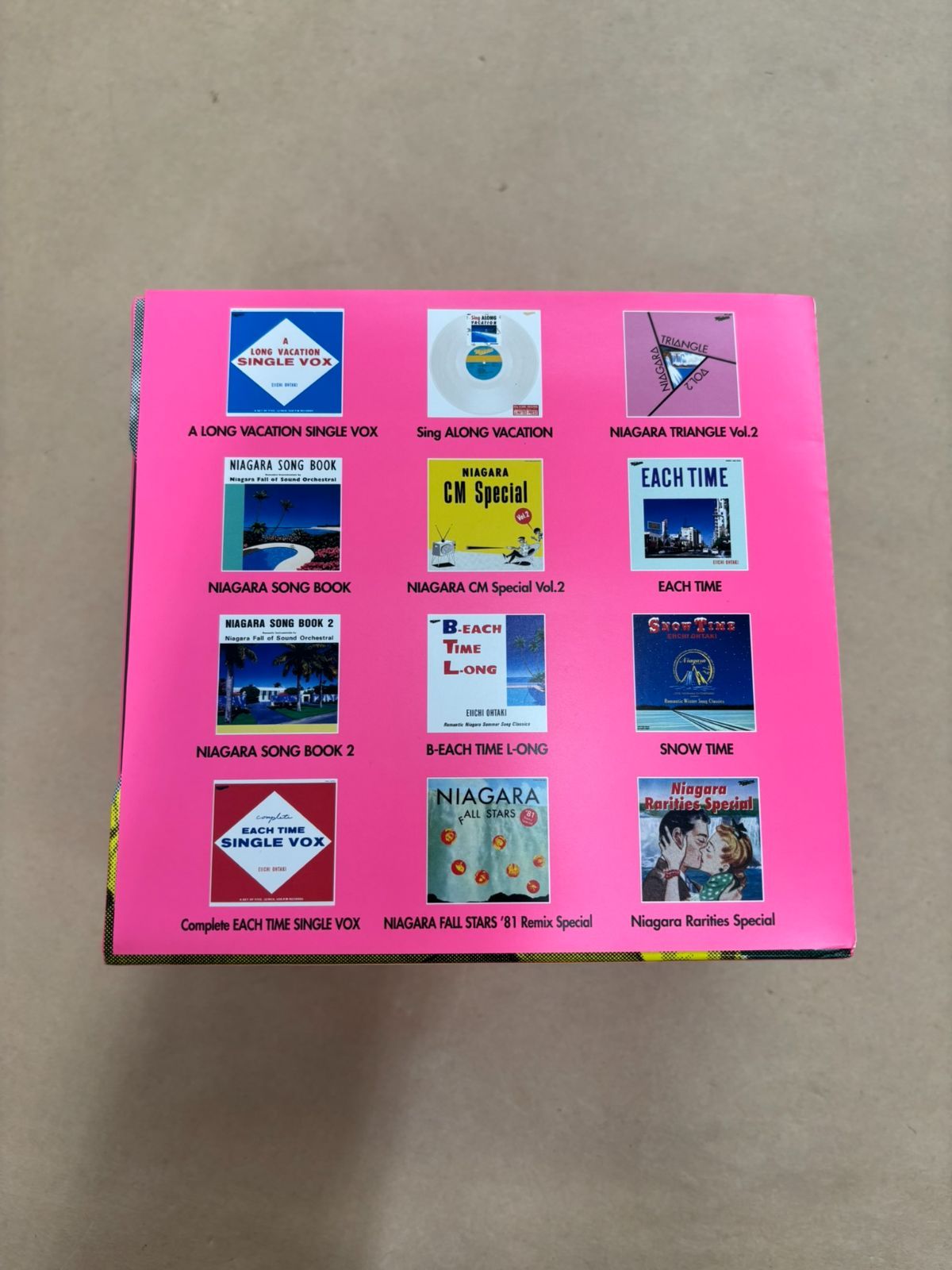 大瀧詠一 NIAGARA CD BOOK 2 CD12枚組 / ボックス仕様 【M3721-003