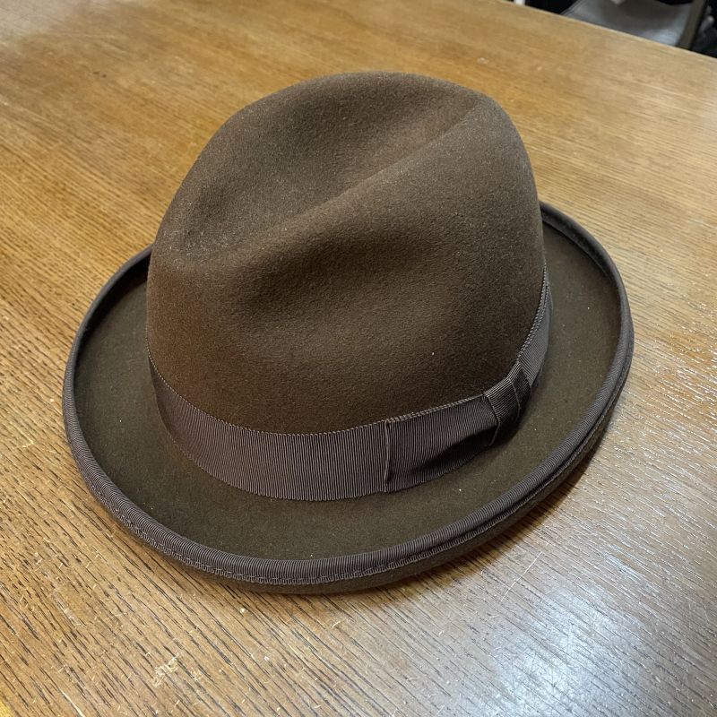 ミスターファットマン グルービンハイ 5223011 ジムホンブルグハット 茶 Ｍサイズ