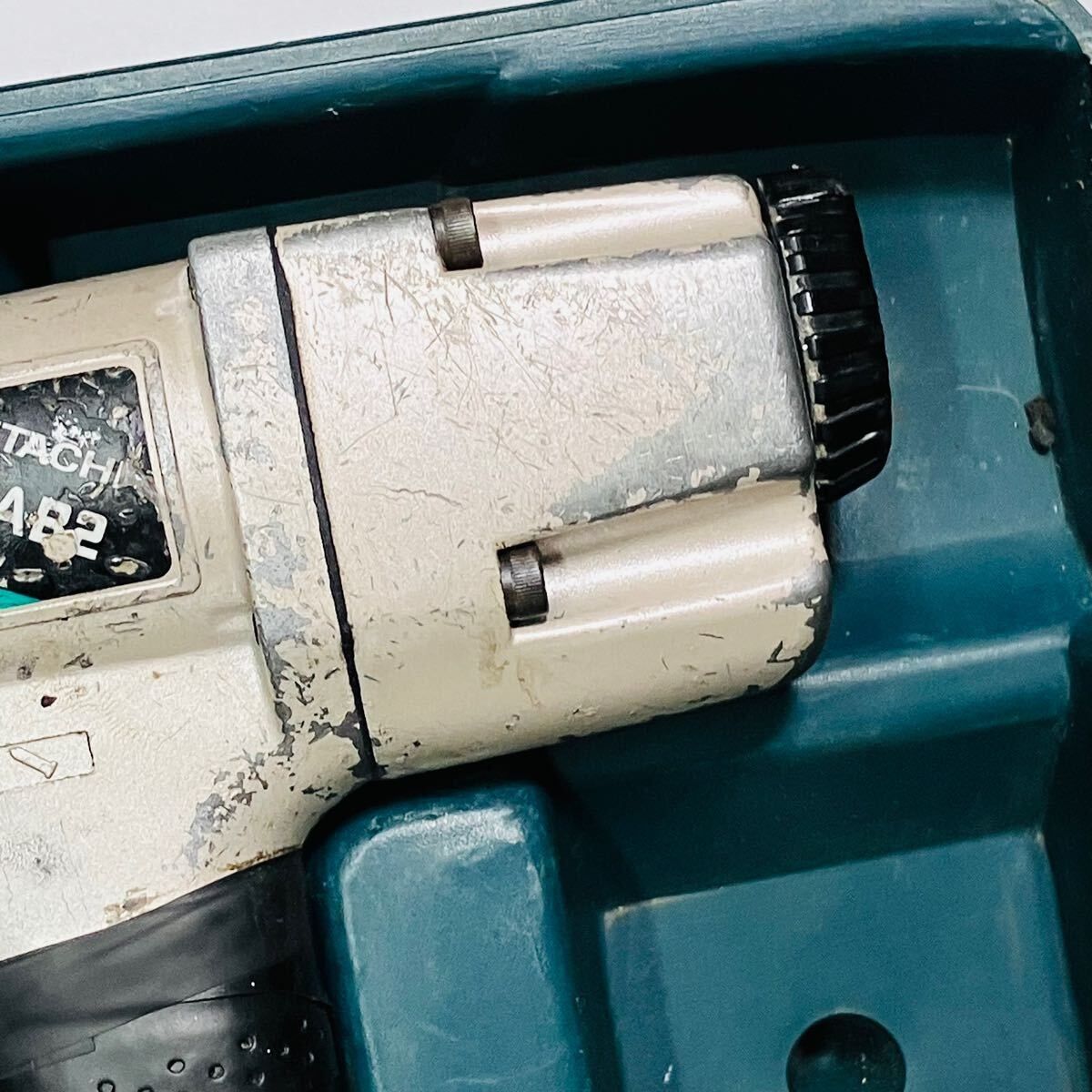 整備品 動作良好 日立 HIKOKI 常圧 38 mm 釘打ち機 コイルネイラ NV AB 2 ケース付き