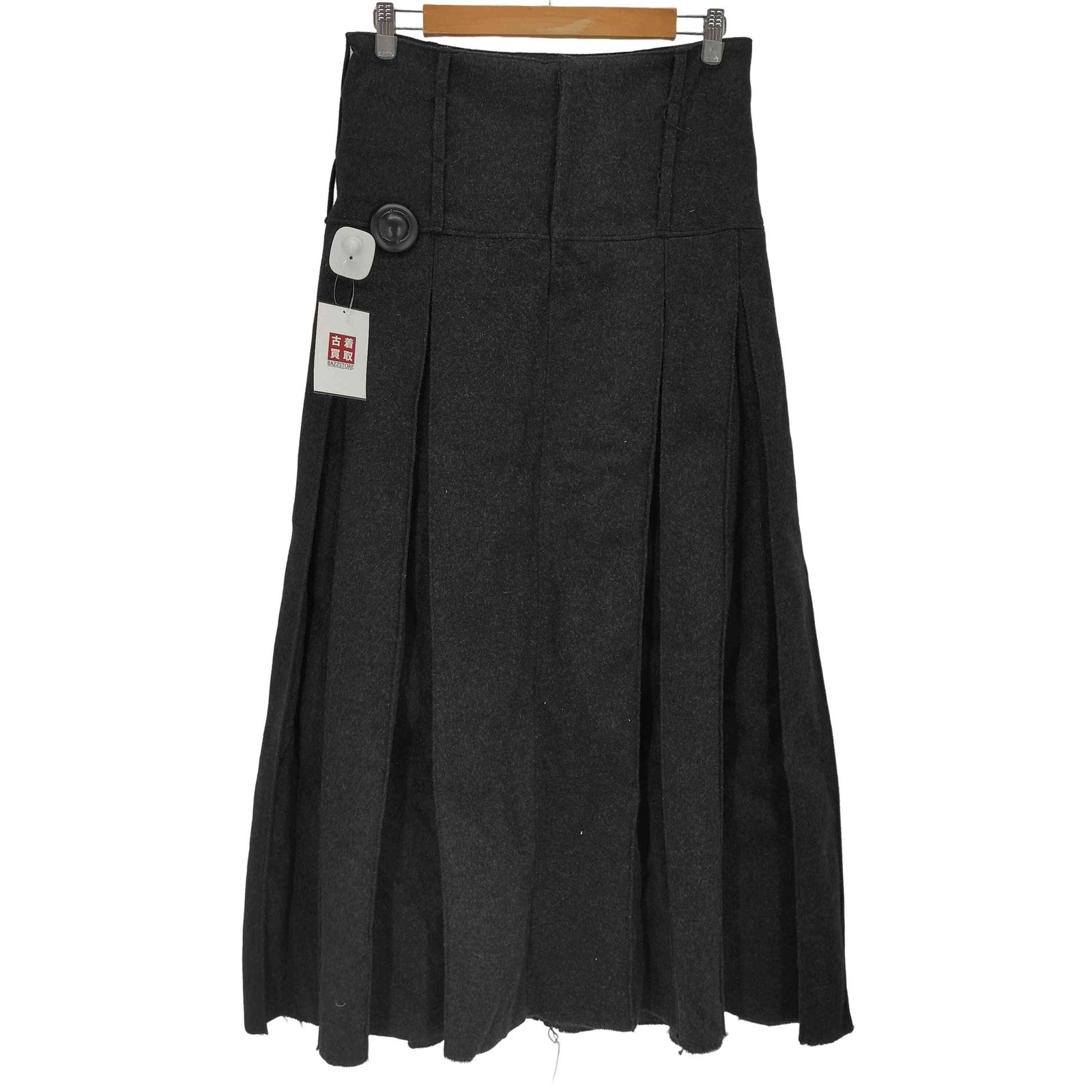 ユーズドフルギ 古着 ESPINA ウール ハイウエストプリーツスカート レディース 表記無