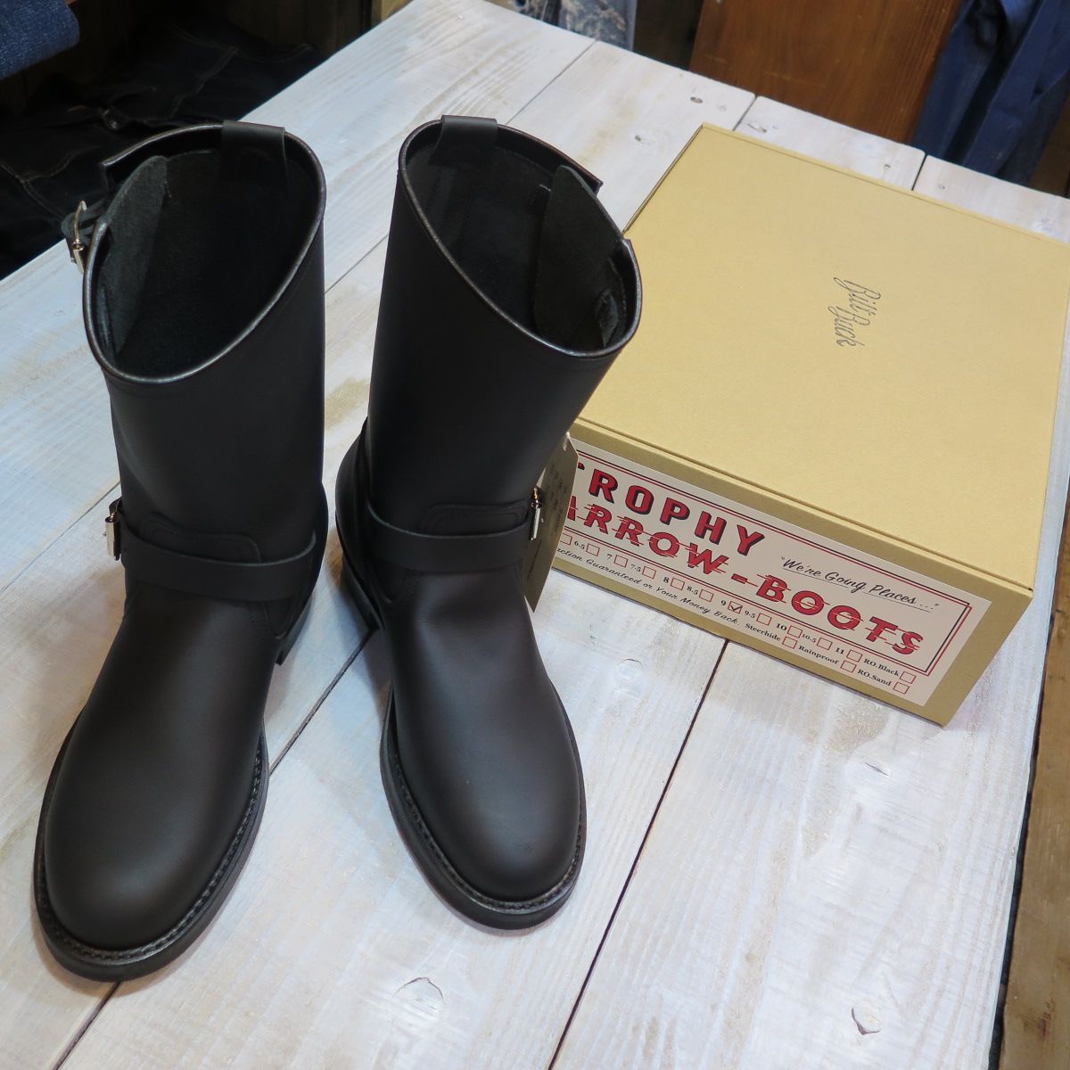 トロフィークロージング アロー エンジニアブーツ レインプルーフ TROPHY TR-BOOTS 01