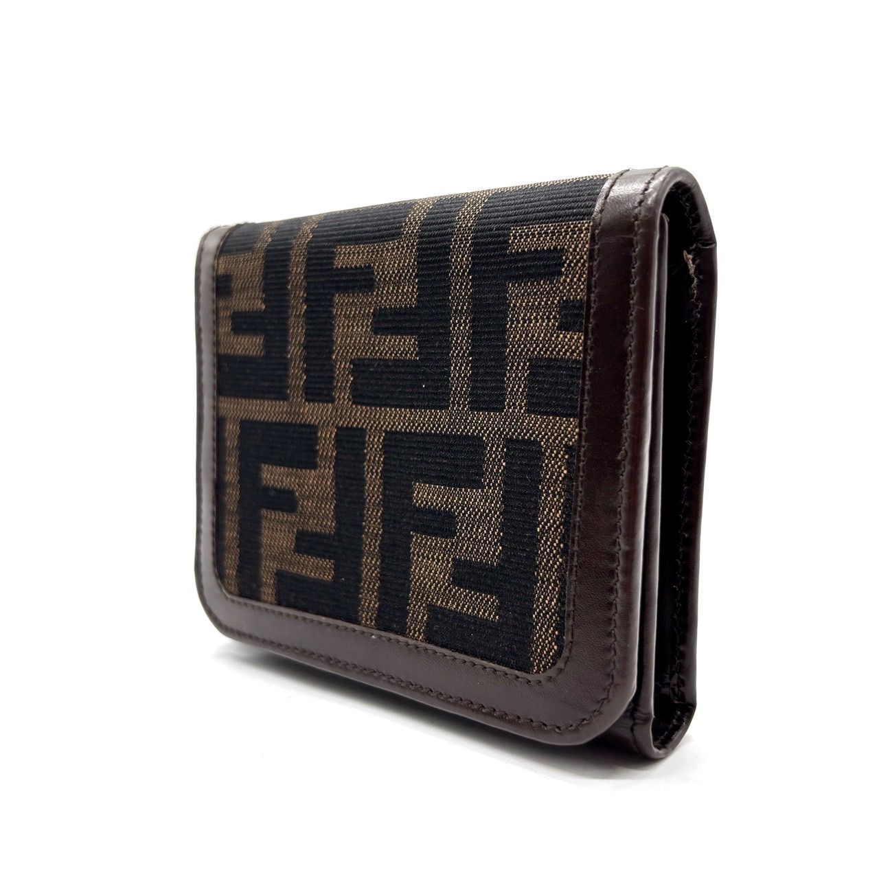 ✨良品✨ FENDI フェンディ 財布 三つ折り財布 コンパクトウォレット