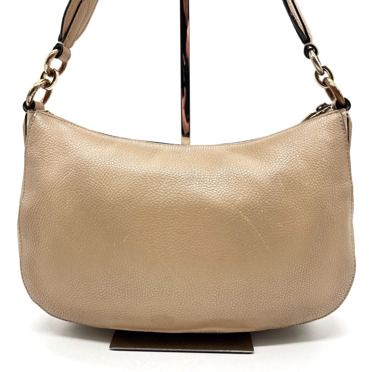 【大人気】コーチ　レザー ワンショルダーバッグ ホーボー ハーフムーン ブラウン 大人気】コーチ レザー ワンショルダーバッグ ホーボー ハーフムーン