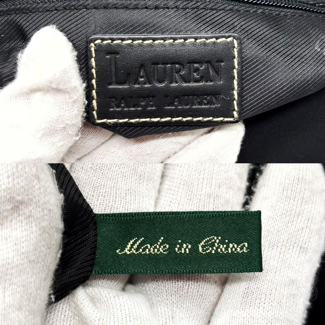 良品】 Ralph Lauren ラルフローレン ショルダーバッグ トートバッグ 