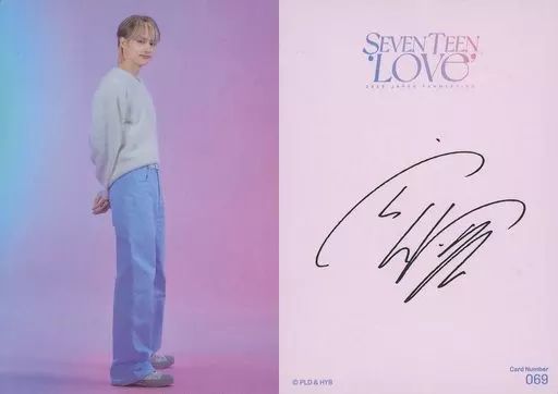 中古】コレクションカード(男性) 069：SEVENTEEN/JUN(ジュン