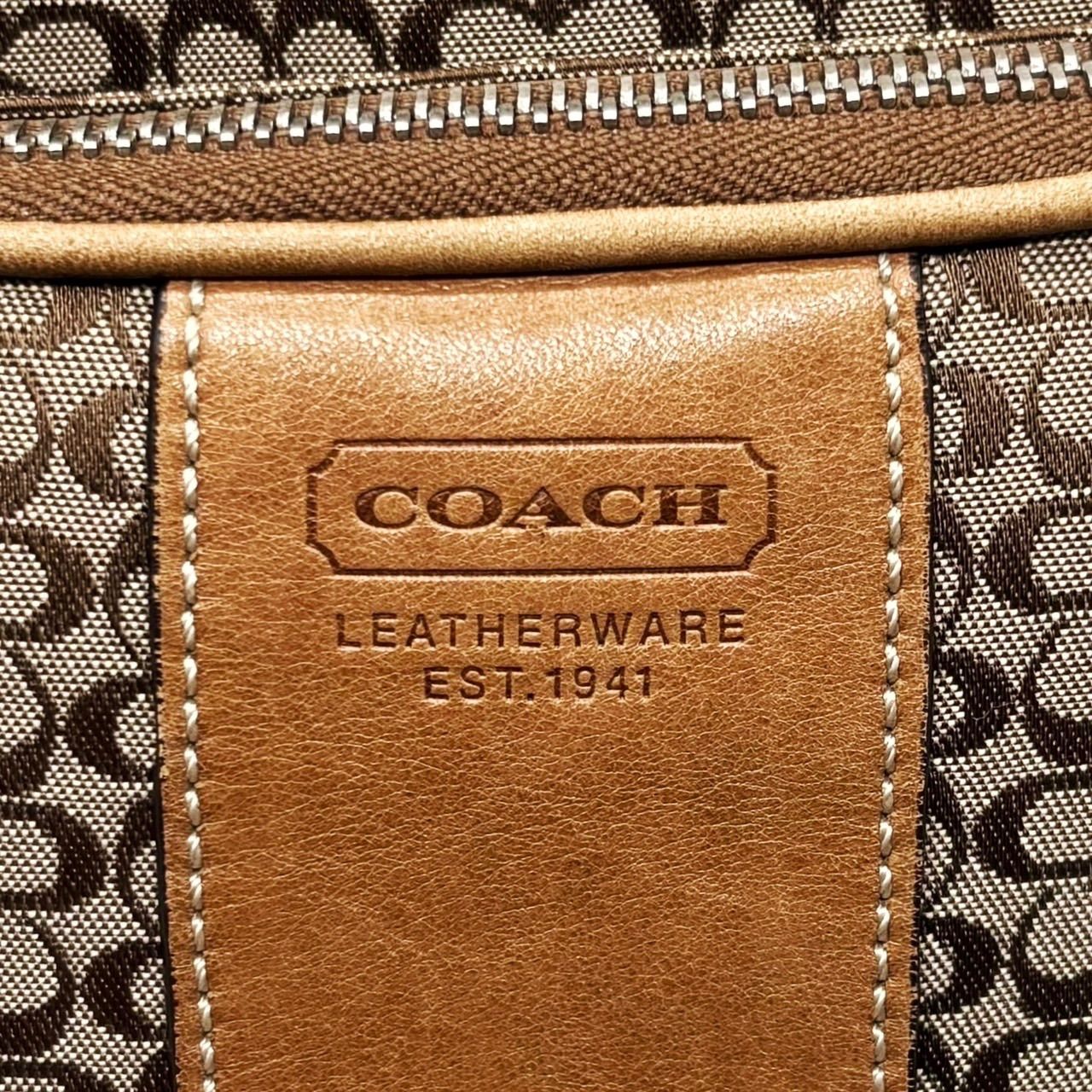 良品】 COACH コーチ キャンバス y2k ショルダーバッグ トートバッグ