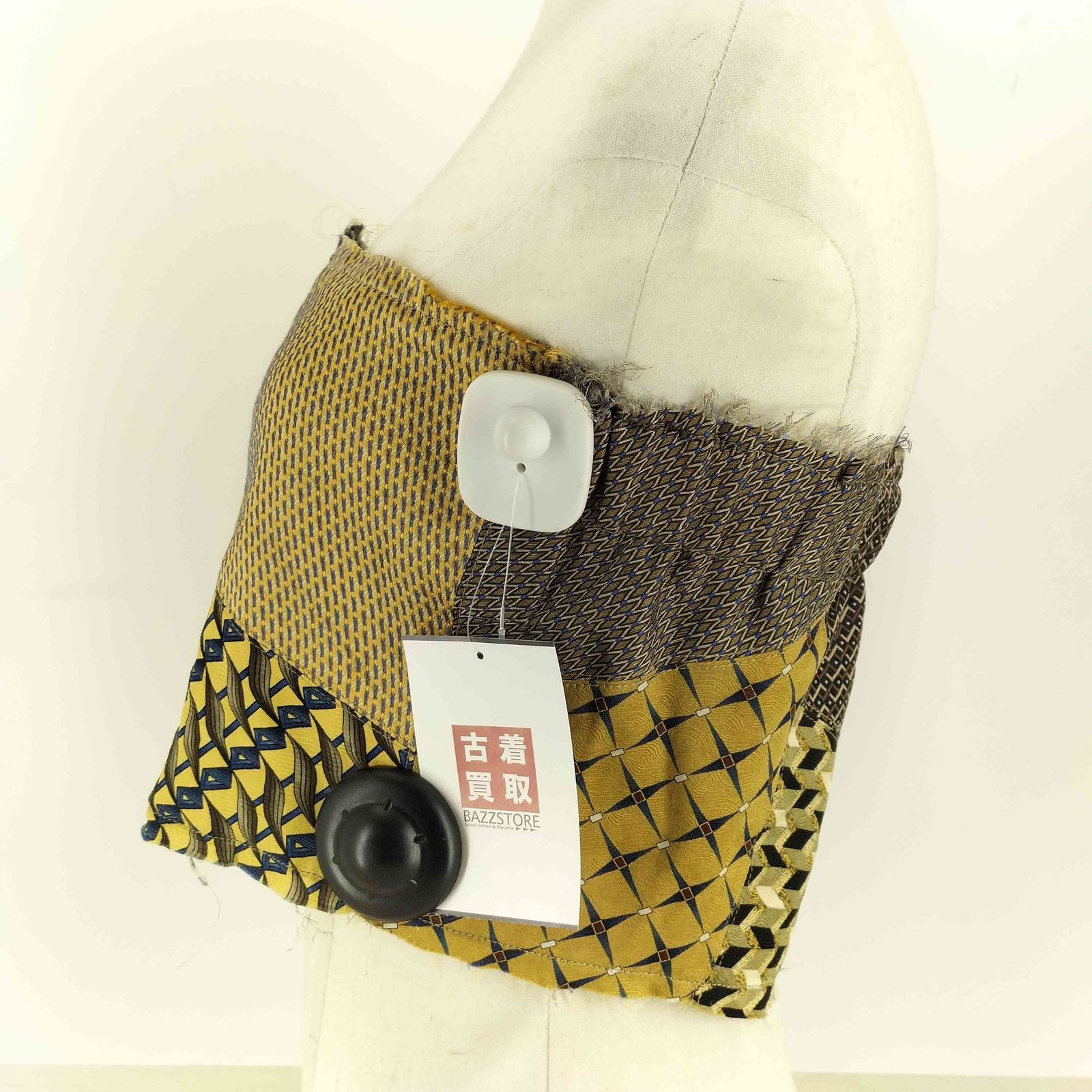 ユーズドフルギ USED古着 MALION vintage TIE PATCHWORK パッチワーク