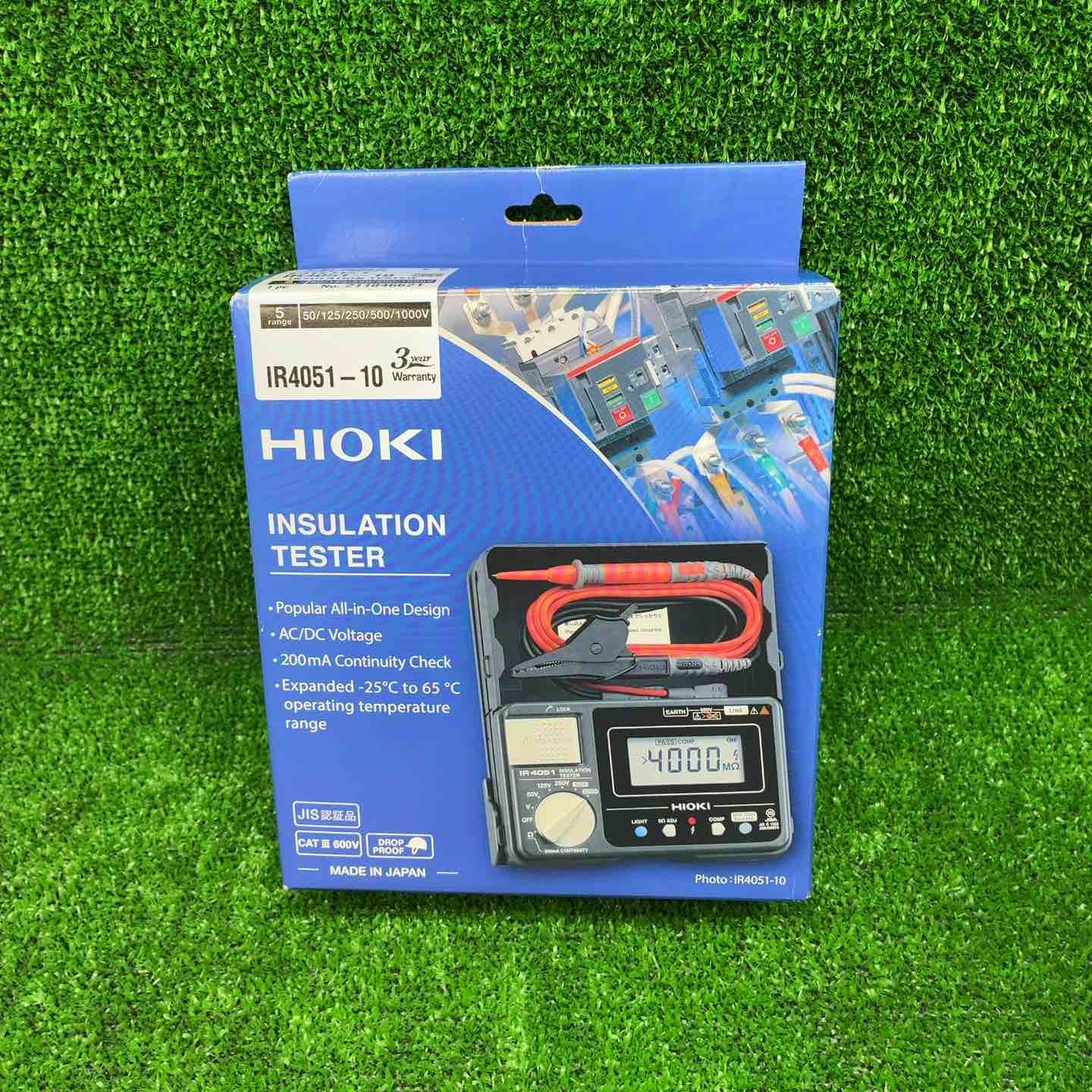 日置電機 HIOKI インスレーションテスター 絶縁抵抗計 IR 4051-10