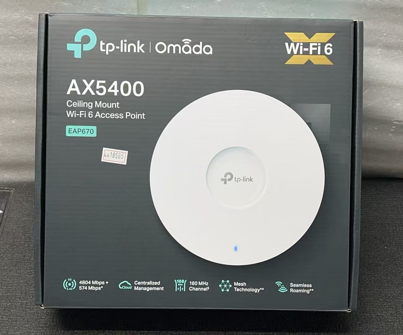 TP Link EAP 670 AX 5400 シーリング Wi Fi 6 アクセスポイント 4418565