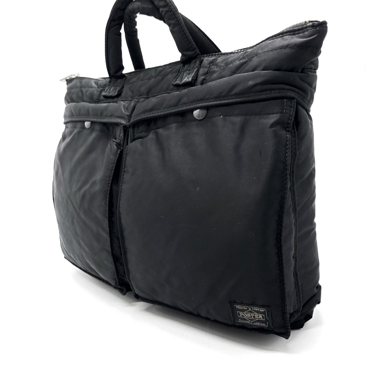 良品】 PORTER 吉田カバン ハンドバッグ タンカー トートバッグ 