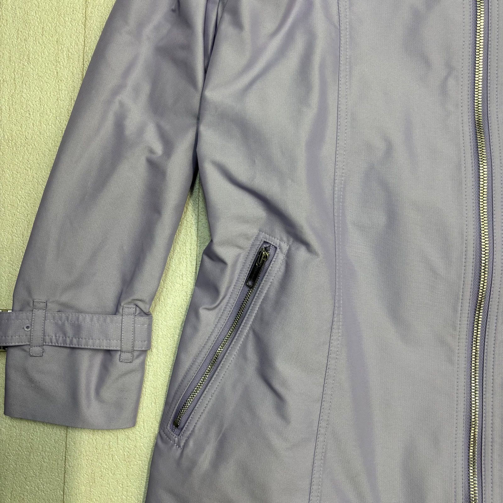 ◼︎ 極美品 撥水加工 バーバリー ステンカラーコート ラベンダー